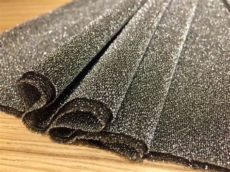 stretchy metallic fabric|what is stretchy fabric called.